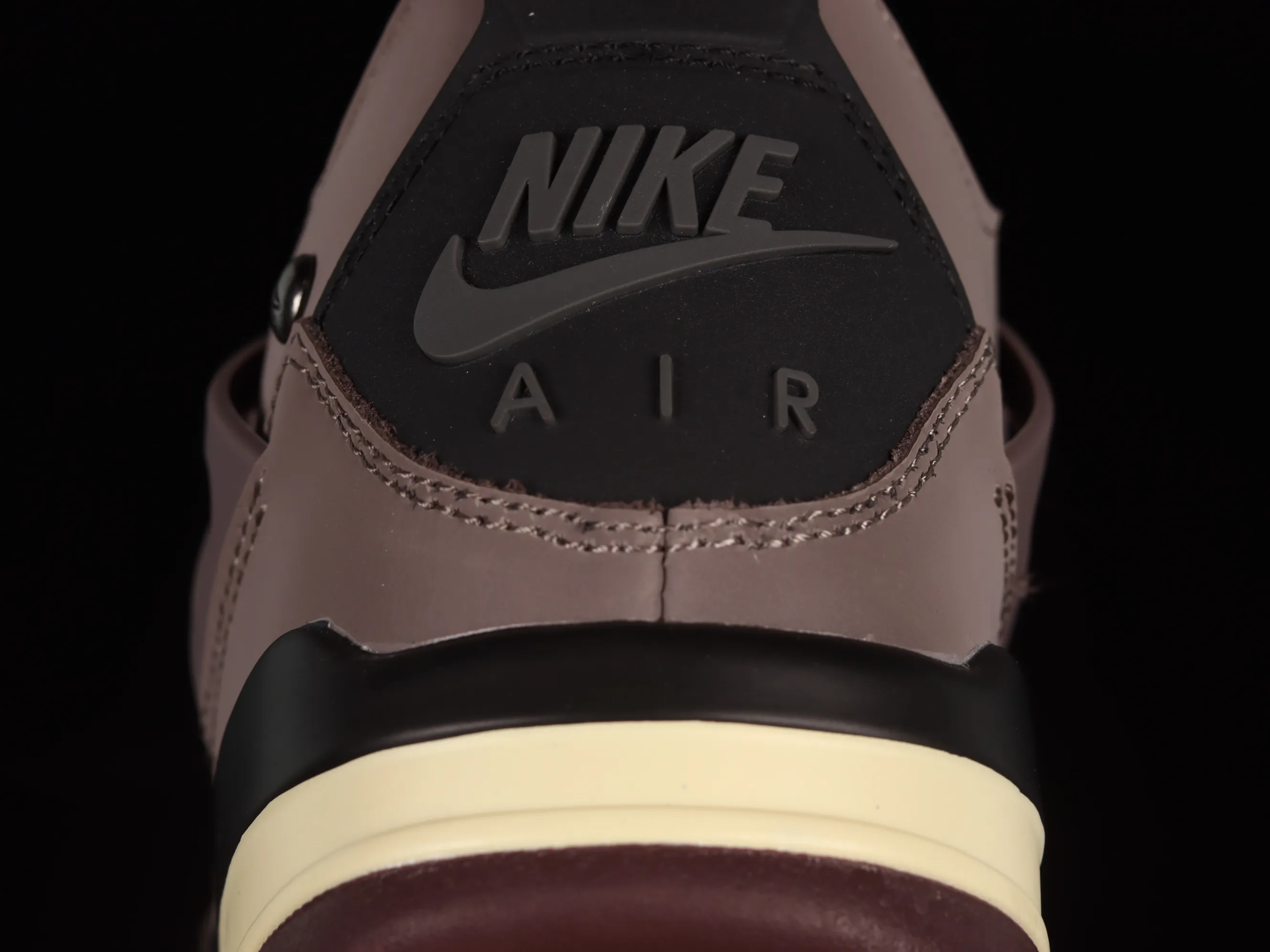 All categories Air Jordan Jordan series basketball shoes Air Jordan 4 A Ma Maniére x Air Jordan 4 "Violet Ore" AJ4 Joe 4 joint model Burgundy red DV6773-220
